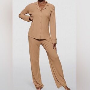 SKIMS Soft Lounge Ribbed Pajamas XS